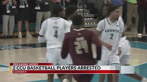 2 Coastal Carolina men's basketball players arrested on criminal sexual conduct charges