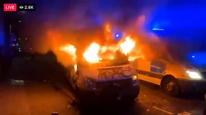 1K views | BREAKING: VIOLENT RIOTS in #Bristol following a #killthebill protest against legislation to curb the right to protest and strengthen police powers. #england | Nation Scoops | Facebook