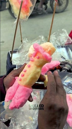 Turning Sugar Into Sweet candy man! 🌟