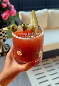 Savory Summer Tomato Drink Recipe for Two