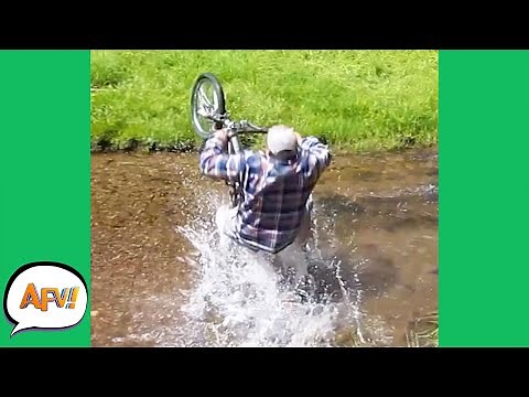 At Least He FAILED With a SPLASH! 😂 | Funny Bad Day Fails | AFV 2021