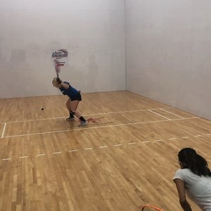 1.2K views · 13 reactions | Nikita Chauhan and Graciana Wargo are playing their girls singles match now. #racquetball | USA Racquetball | Facebook