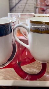 Fine bone china mugs 😍 #oceankakamelamine #traystyling #crockeryset #trayset #nonstickcookware #crockeryunit #melamineware #dinnerset #kitchendesign #kids #mugs | Ocean Kaka Melamine
