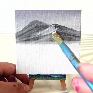 6.7K views · 185 reactions | Landscape Painting / Art Ideas | Acrylic Painting Techniques | Facebook