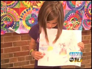 Negaunee students learn fire prevention through art