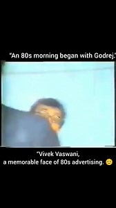 13K views · 2K reactions | Vivek Vaswani — a familiar face of classic TV ads.  #VivekVaswani #ClassicAds #80sMemories #Nostalgia | Rupesh Bhanushali | Facebook