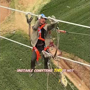 Respect to High-Altitude Power Line Workers