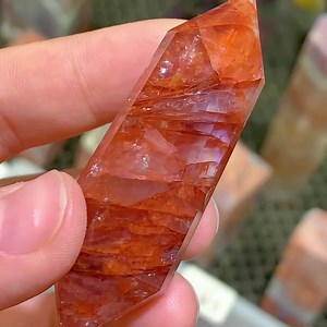 31K views · 6.4K reactions | Rainbow fire quartz Vogel | Rock's Rock Store | Facebook