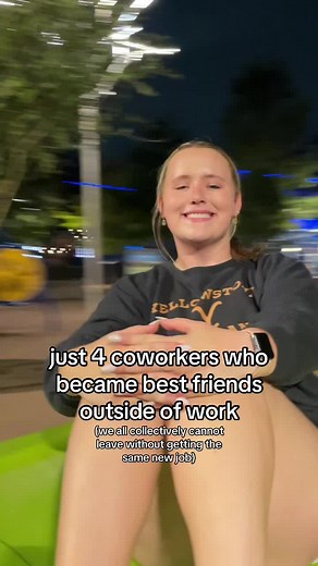 2 and a half years strong, just hit one year at our serving job together 😓 (who’s hiring? ;p) #coworkers #friends #fyp