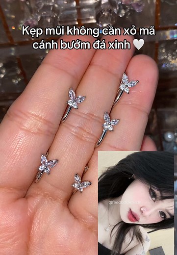 #fakepiercing #misae_accessories #khuyenmuimisae #khuyenkepmui