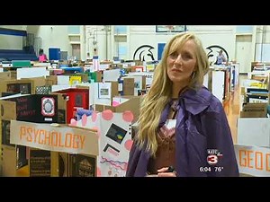 L.J. Alleman hosts Social Studies Fair