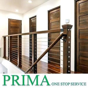 [Hot Item] Cable Railing Baluster Stainless Steel Foshan Cable Railing Hardware Horizontal Cable Railing