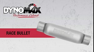 Dynomax Race Bullet 24247 Exhaust Resonator