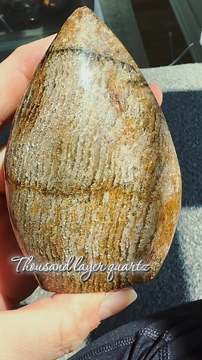 🔮Thousand layer quartz associated with grounding and stabilizing energies, aiding in the release of negative patterns and promoting inner peace.☮️ #milwaukeesmallbusiness #crystalshop #mkesmallbusiness #highqualitycrystals #spiritualgrowthjourney #healingcrystals #crystalsforsale #milwaukeecrystalshop #lodolite #thousandlayerquartz #quartzfreeform #lodolitequartz #ihaveacrystalforthat #crystaladdict #palmstreetcrystals #palmstreet | Luxe Radiance Crystals