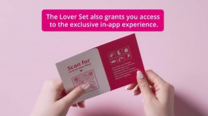 LOVENSE Lover Set - 2026 App Controlled Couples Kit, Waterproof Body-Safe Lush 4 Wearable Vibrator, Gush 2 Male Masturbator and Accessories, Long Distance Relationship Toys, Premium Couples Gift Set