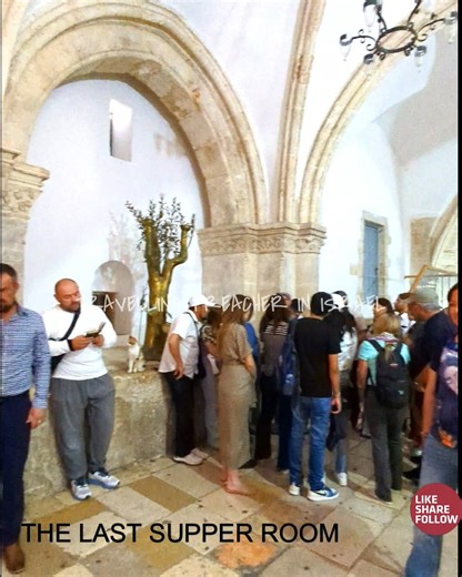3.7K views · 163 reactions | The Last Supper Room known today as...