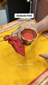 35K views · 45 reactions | Akshada Potli bags for marathi...