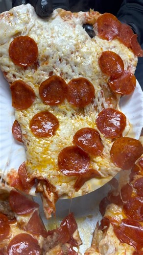 22K views · 1.5K reactions | YES or NO: Would you still eat this extra cheese blooper?  . . . . . . . #foodie #foodies #foodporn #burattinopizza #pizzaporn #delish #120pepperoni #pizzalove #pizzaman #pizzaday #pizzaartesanal #pizzanight #pizzalife #pepperoni #tasty #cheese #cheeselover #cheesepull | Burattino Brick Oven Pizza | Facebook