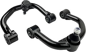 Front Upper Control Arms For 2004-2022 F150 with Ball Joint, 2-4" Lift 2 PCS Tubular Suspension Adjustable Control Arm, Replacement OEM Factory Suspension Arms