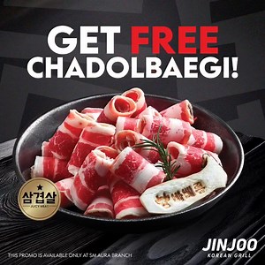 7.6K views | Satisfy your KBBQ cravings!  Enjoy FREE chadolbaegi when you spend a minimum of ₱3,000! ✅ This promo is available only at SM Aura branch. Skypark Dining, Level 5, SM Aura Premier - (0917) 248 1777 #JinjooKorean⁣ #JinjooPH⁣ #KBBQ | Jin Joo Korean Grill | Facebook