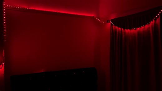 LED strip lights home decor on TikTok