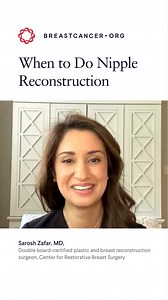 50 reactions | Nipple reconstruction is often the final step in...