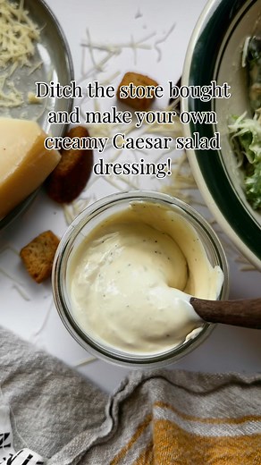 Want the recipe for my easy homemade Caesar salad dressing? Comment SALAD to get it sent straight to your inbox! | Rocky Hedge Farm
