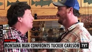 A Montana man confronts Tucker Carlson on video. | Indisputable with Dr. Rashad Richey