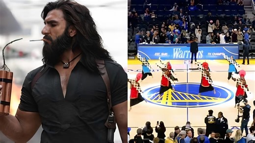 Watch: Dhurandhar track lights up NBA game as Bhangra act goes viral