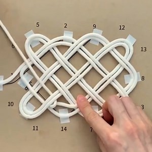 DIY macramé tea coaster | MetDaan Tips