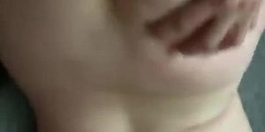 Amateur college girl gets cheeks clapped