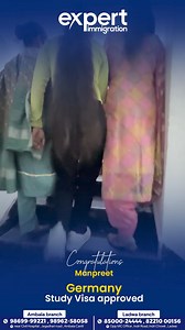 🎉 Congratulations to Manpreet for securing her Germany visa 🚀 Apply for your visa with Expert Immigration today and let us turn your dreams into reality! 🌍 🏠 Ambala Branch Address: 📍 8A, Panna Cottage, Opp. SD Vidya School, Near Civil Hospital, Jagadhari Road, Ambala Cantt - 133001 (Haryana) 📞 91 98966 99221 📞 91 98962 58058 🏠 Ladwa Branch Address: 📍 Opp MC Office, Indri Road, Indri Chowk, Ladwa- 136132 (Haryana) 📞 91 85000 24444 📞 91 82210 00156 📞 91 70823 48500 #GermanyVisa #VisaSu