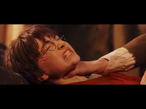 Harry Vs Voldemort (on Quirrell's head) for the sorcerers stone