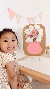 #GuideTo: At-Home Flower Art Project 🌷 If you’re like me, it’s near impossible to leave the grocery store without a fresh bouquet of flowers! Luckily, I saw this post from @lovenikkile, with the perfect idea on how to put them to good use. Poke some holes in a piece of cardboard, make a construction paper vase and let your budding florist make their very own flower arrangement!! Maybe as a Mother’s Day gift! 😉 🎥: @lovenikkile | Giftcards.com