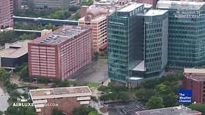 A drone video shows the scale of the flooding in Houston | The Weather Channel