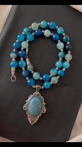 1600tk only(Fixed) Real onyx stones and GS pendant necklace ♥️♥️ | Anannya-অনন্যা