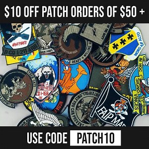 Not ready to design your own patch? Don't worry, we got plenty on in-stock options ready to choose from. Take $10 off ANY patch orders over $50 (that’s 2 FREE patches 😊). Use code "Patch10" at checkout. | Aviator Gear