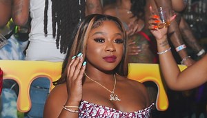 Reginae Carter Is Pretty In Pink Slip Dress And Matching Accessories
