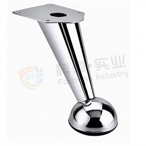 [Hot Item] Furniture Hardware Chrome Cast Iron Table Base Bed Sofa Leg
