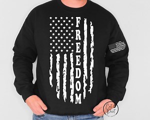 Freedom SVG, Freedom Flag PNG, Freedom Sleeve, Black and White Png, 4th of July SVG Instant Download, Cricut Cut File, Silhouette Cut File - Etsy Canada