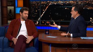 “Jack Ryan” star John Krasinski was ready to give up on his dream of acting. His mom wouldn’t pick him up. Then, three weeks later... | The Late Show with Stephen Colbert
