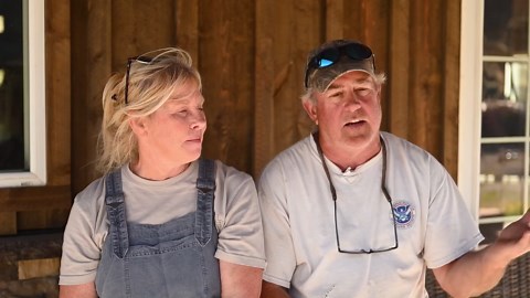 Historic Ohio Barn Rebuilt on Cascade Riverbank