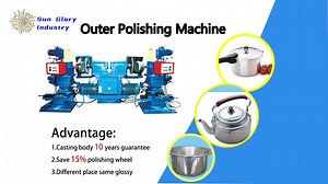 [Hot Item] Sun Glory Aluminum Cookware Polishing Machine