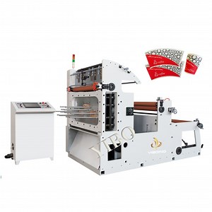 [Hot Item] Automatic Paper Cup Roll Die Cutting Machine Paper Cup Blank Punching Paper Cutting Machine/Paper Cup Punching Machine Disposable Drink Cup Punching Machine