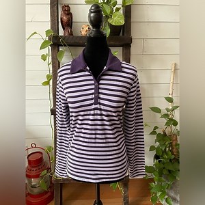 American Eagle Outfitters: Long Sleeve Polo Shirt