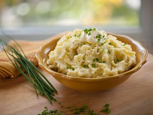 Chive and Garlic Mashed Potatoes
