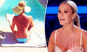 Amanda Holden shows off her karaoke skills at Bunga Bunga