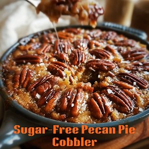170K views · 1.3K reactions | 不 Sugar-Free Pecan Pie Cobbler 癩 A...