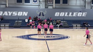 Our 2023-24 Viking Cheerleaders put on an AMAZING performance at half time of the men’s basketball game! Way to go Vikings! | Grayson College