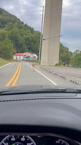 A wild kangaroo hopping down a road in West Virginia via Sarah Vance | Fails